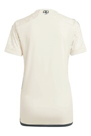 adidas White Roma Away Shirt 2023-24 Womens - Image 3 of 3