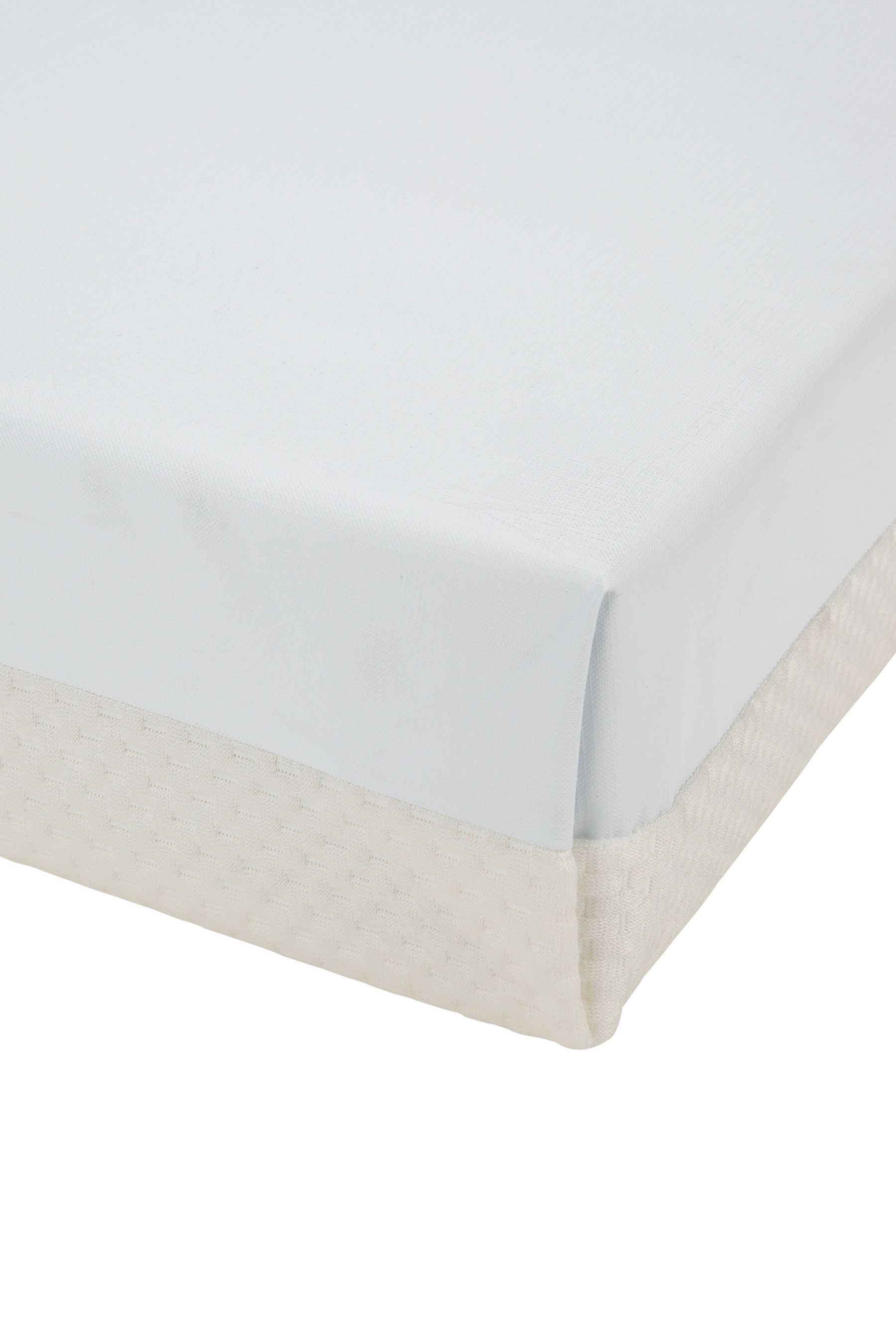 Cot bed memory foam clearance topper