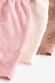 Pink/Brown/Cream Vest Short Pyjamas 3 Pack (3-16yrs) - Image 9 of 9