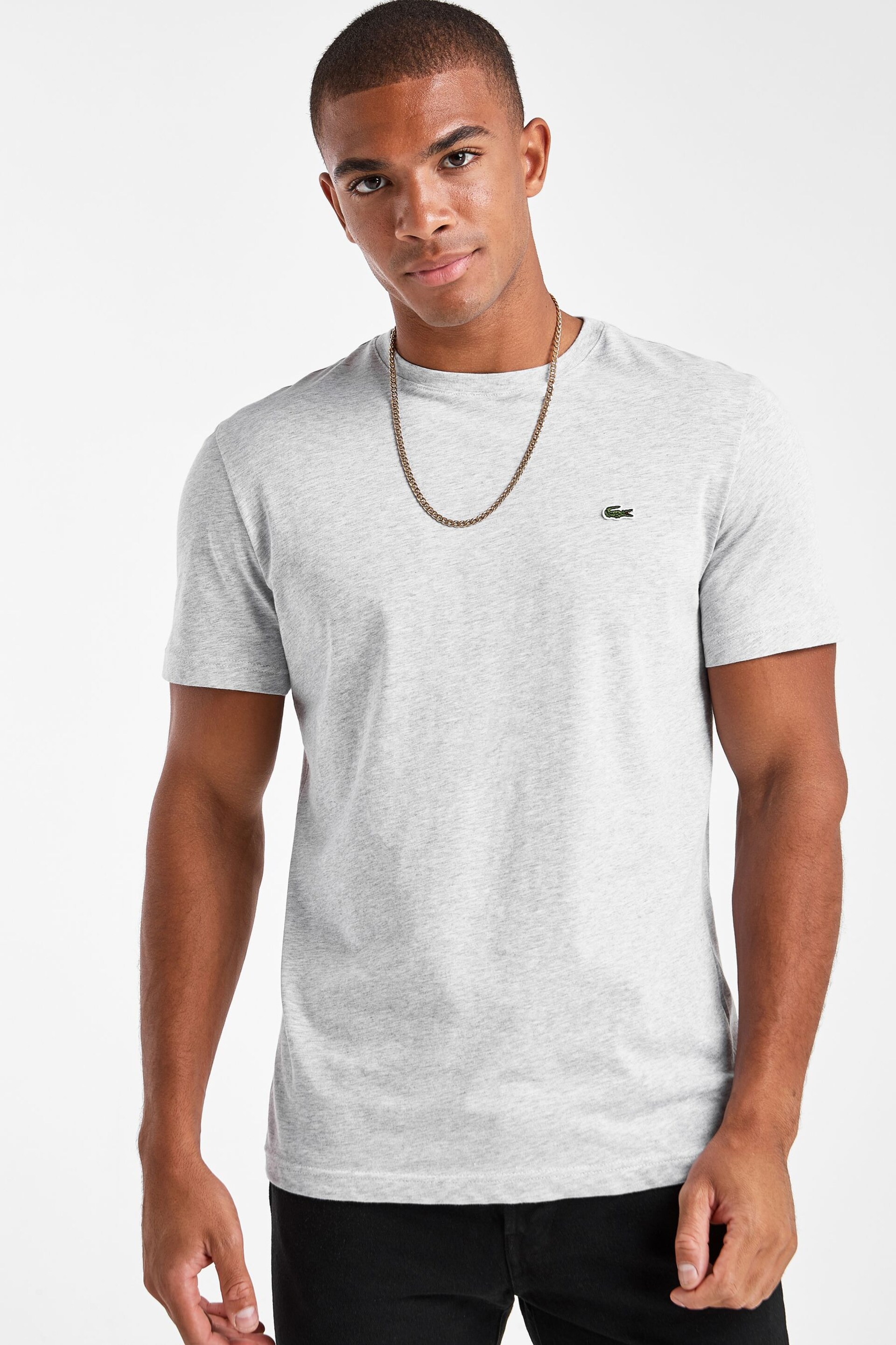 Lacoste Sports Regular Fit Cotton T-Shirt - Image 1 of 6