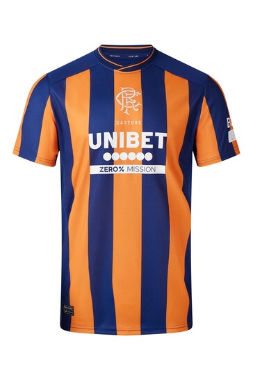 Fanatics Orange Glasgow Rangers Third Shirt 2023-24