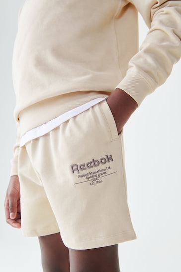 Reebok Embroidered Logo Shorts