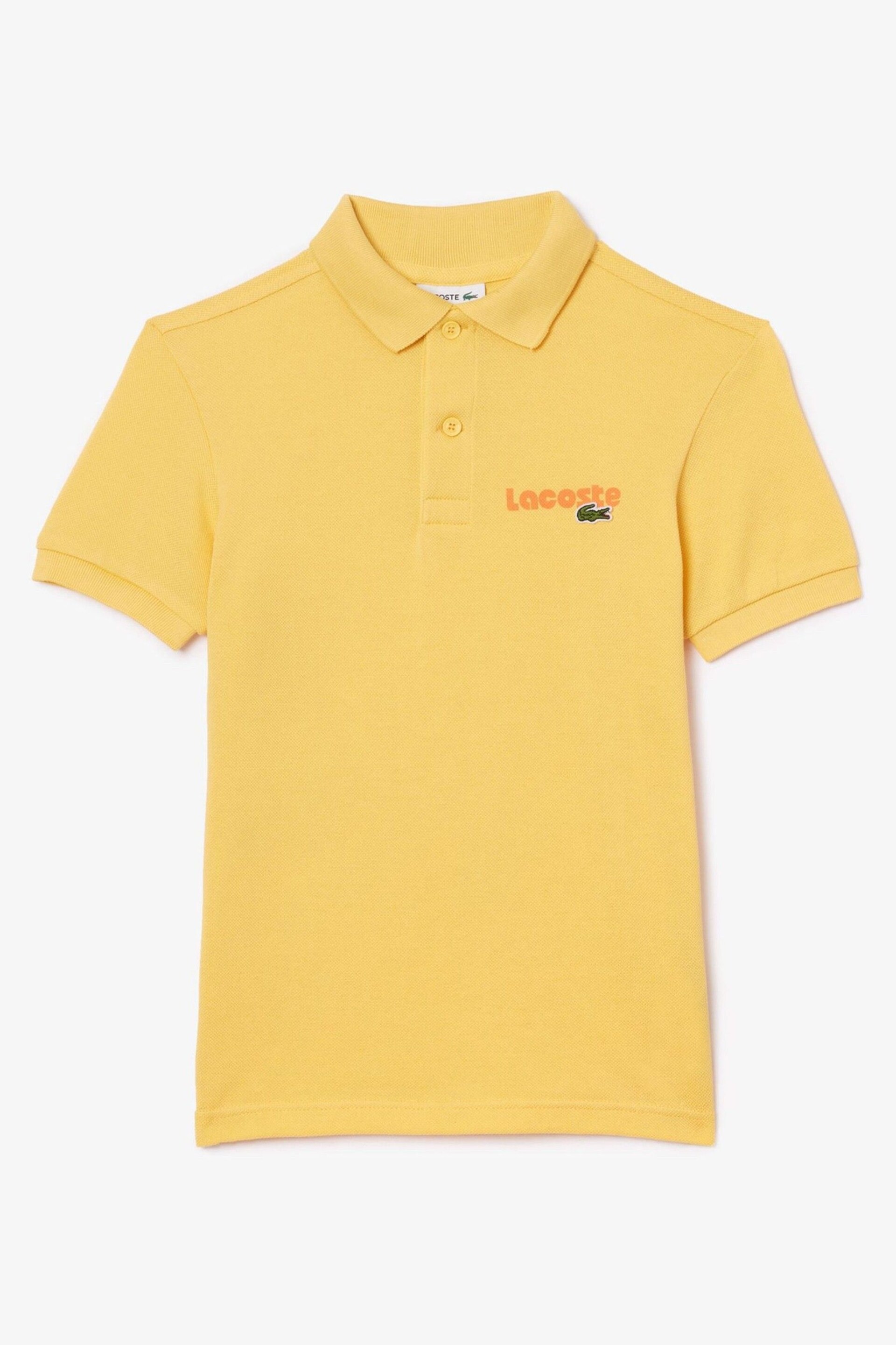 Lacoste Children's Updated Logo Polo Shirt - Image 5 of 7