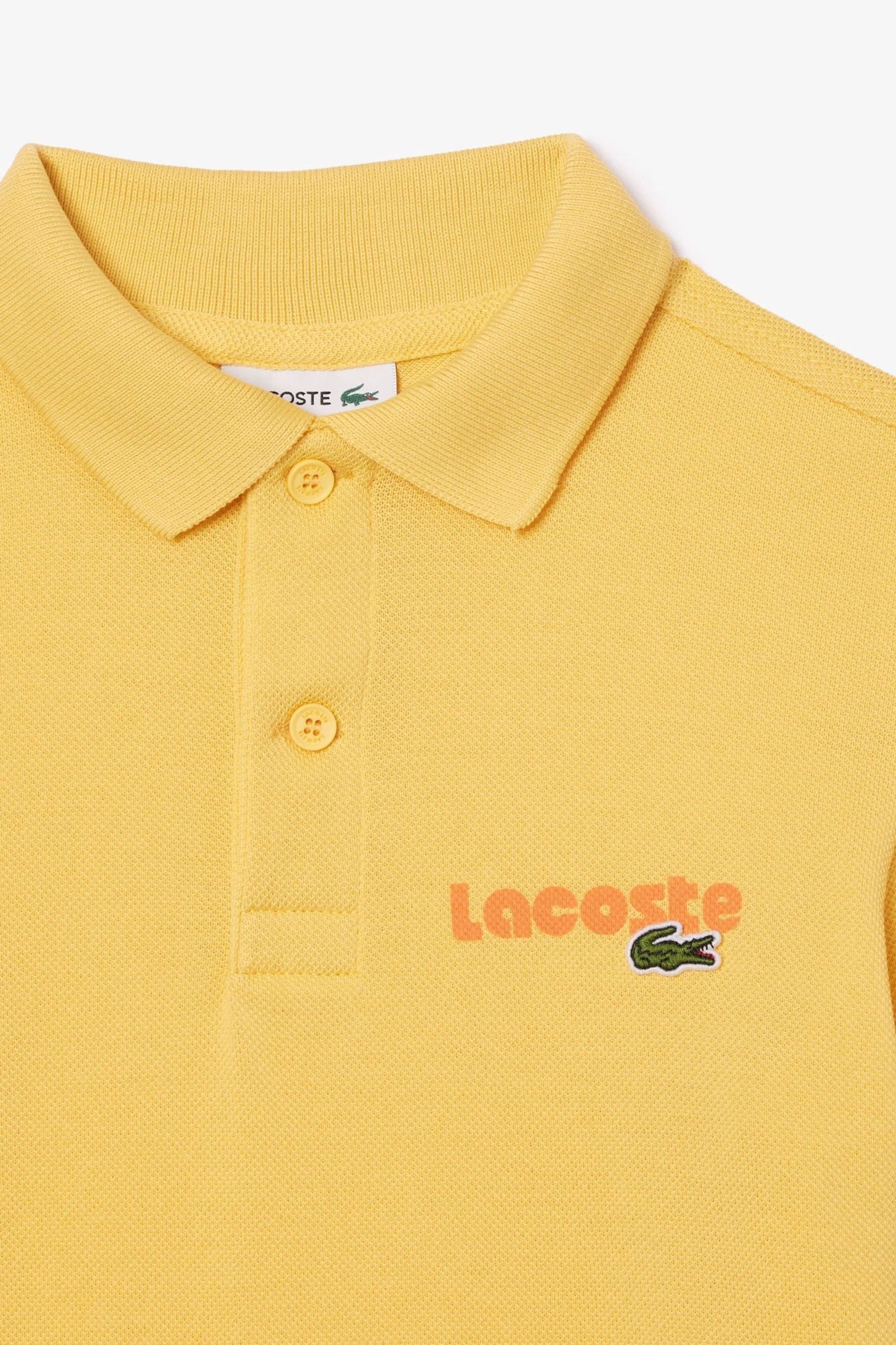 Lacoste Children's Updated Logo Polo Shirt - Image 7 of 7