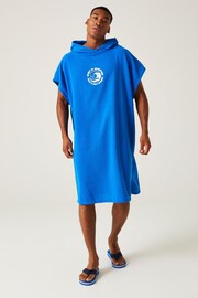 Regatta Blue Adult Towel Robe - Image 1 of 9