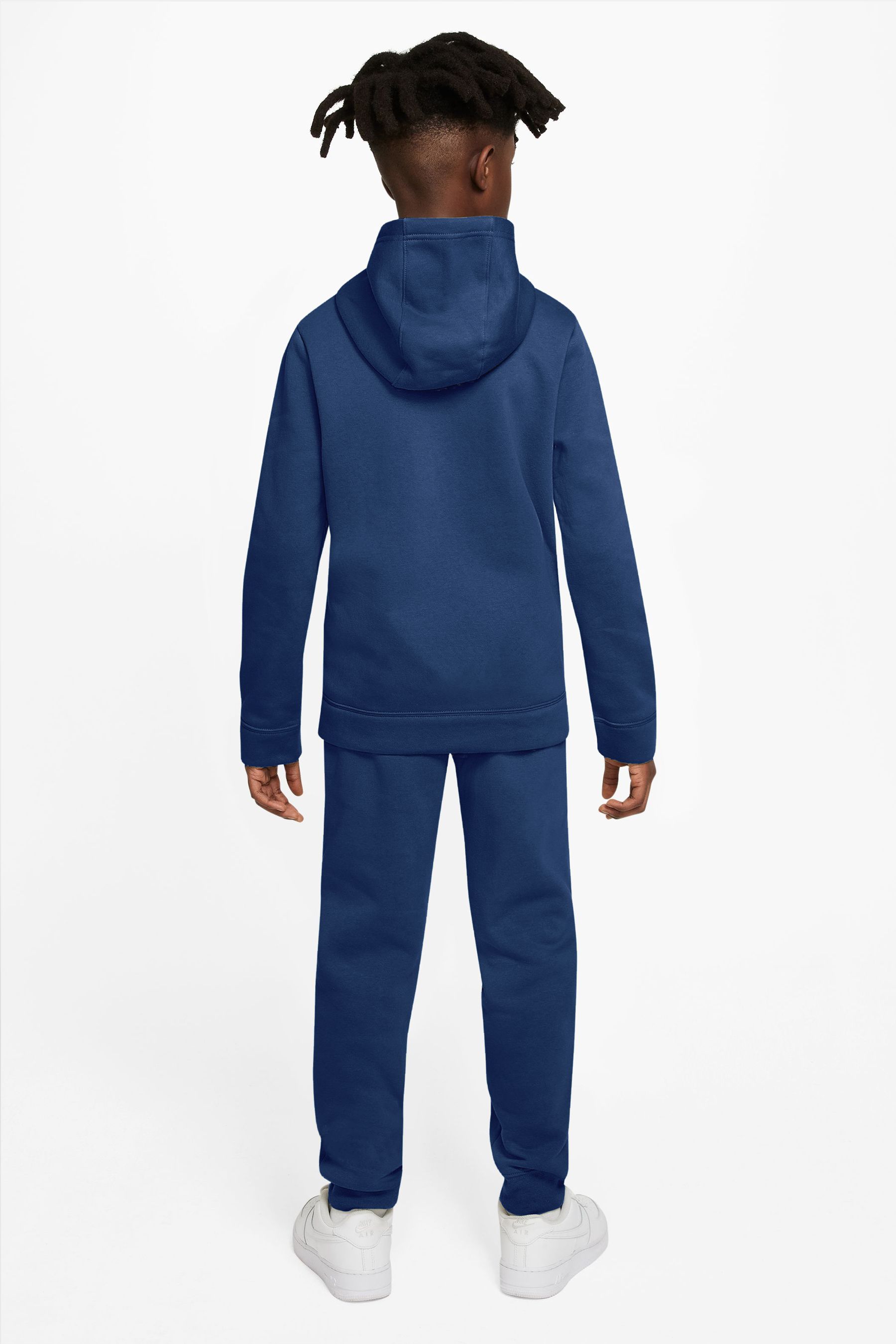 Nike navy fleece tracksuit new arrivals