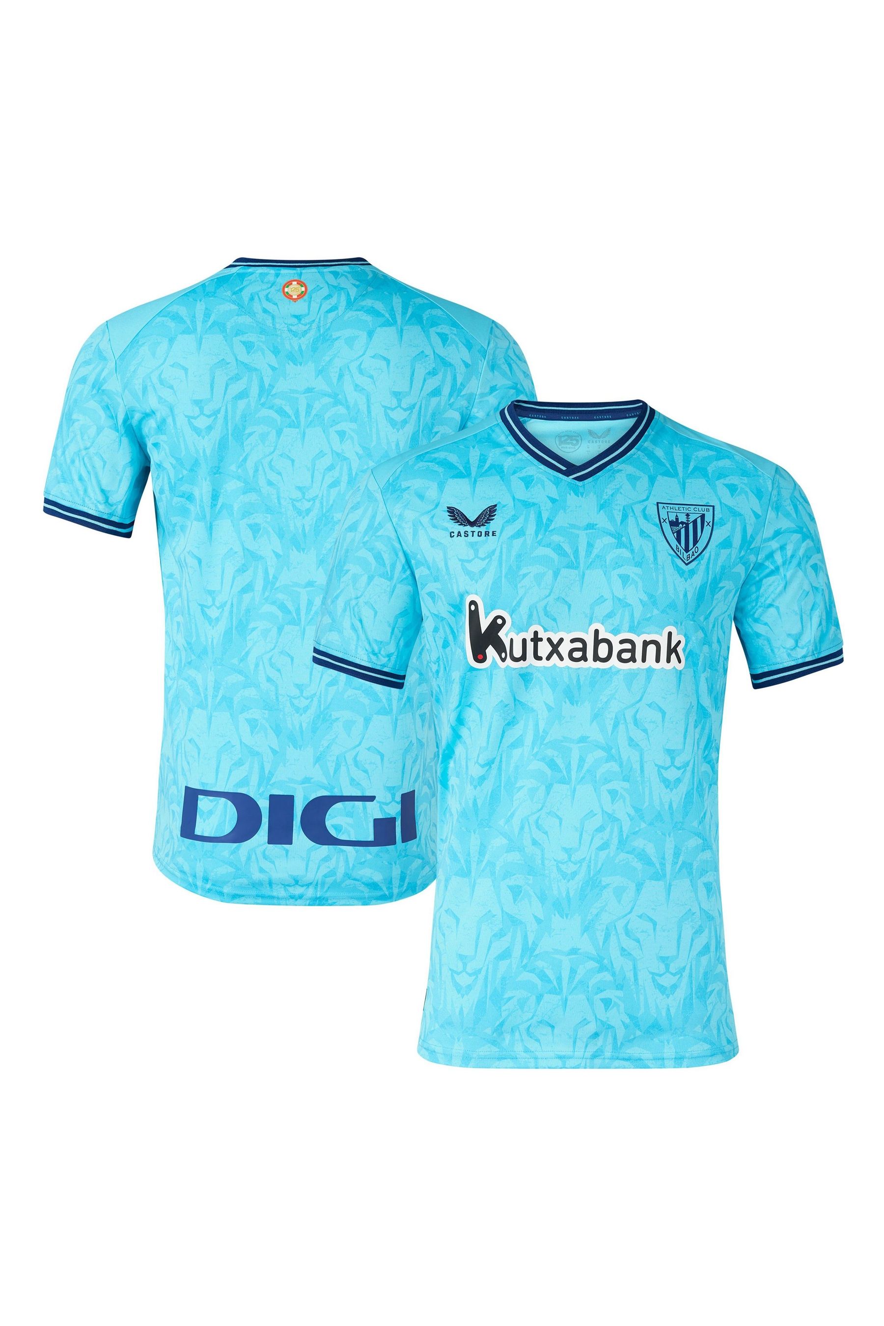 Buy Fanatics Blue Athletic Bilbao Away Shirt 2023 24 from the Next