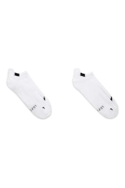 Nike White Multiplier Running No Show Socks 2 Pack - Image 4 of 5