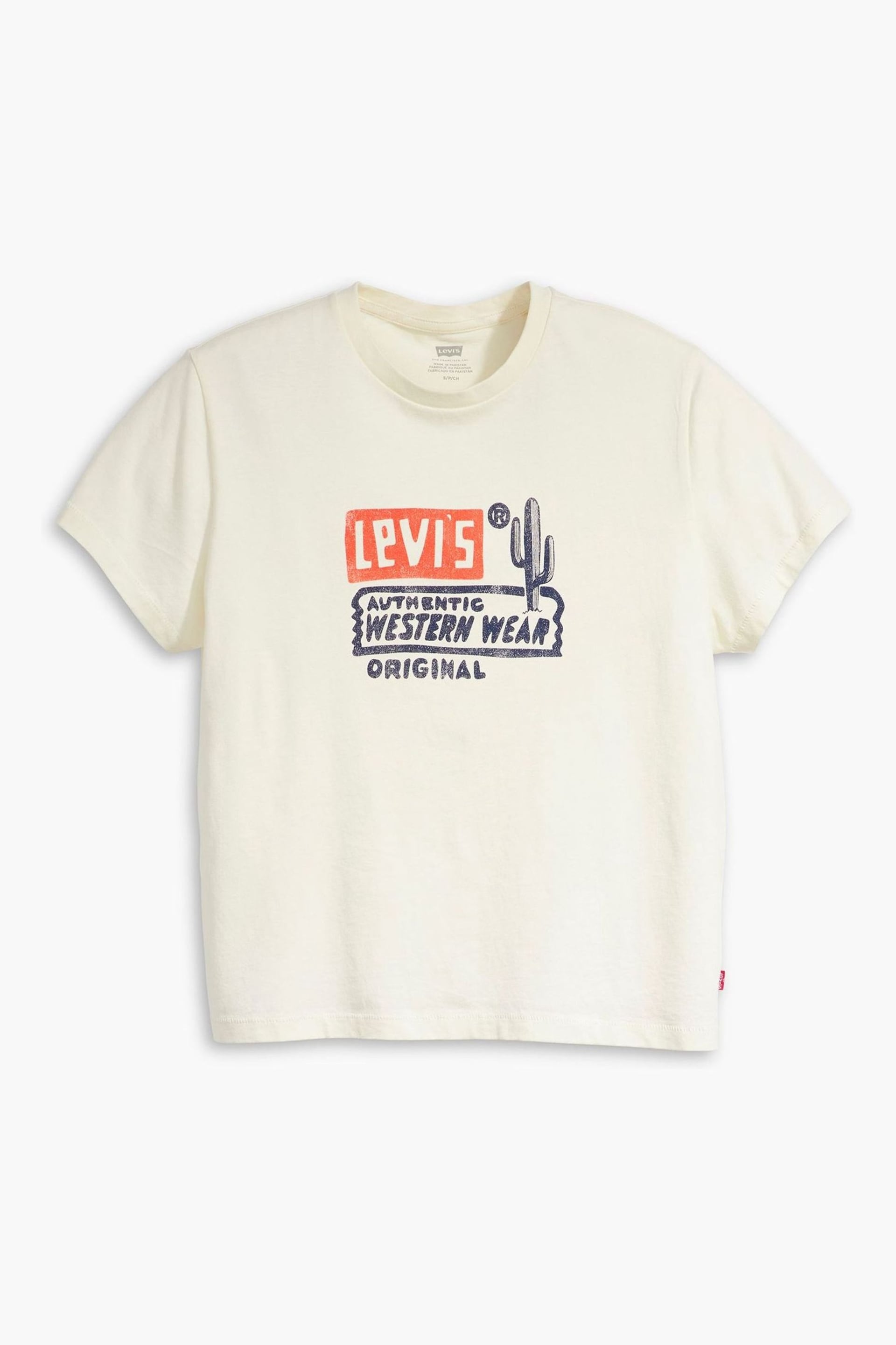Levi's® Western Wear Egret Graphic Classic T-Shirt - Image 5 of 7