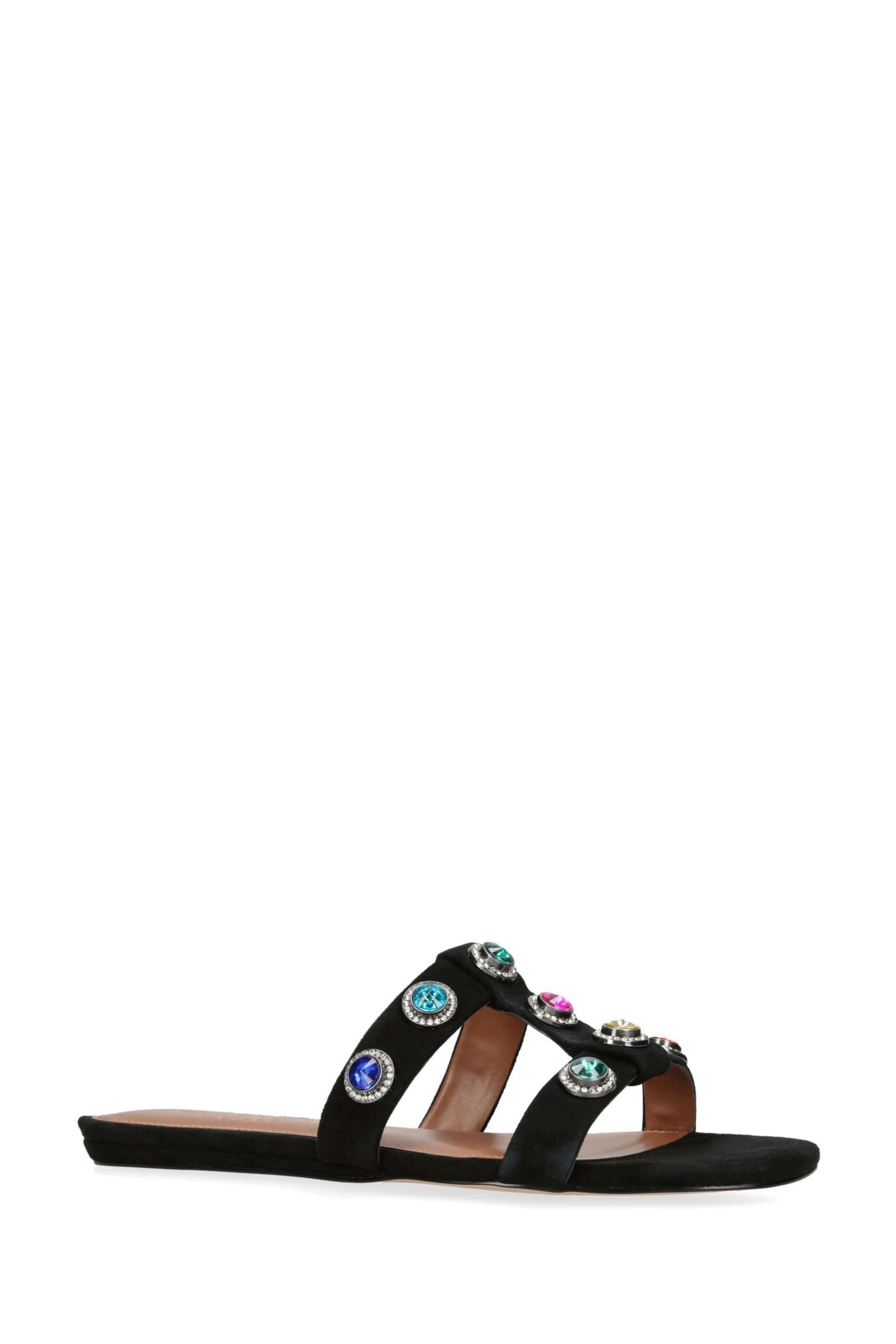 Miss kg pearl sandals black sale