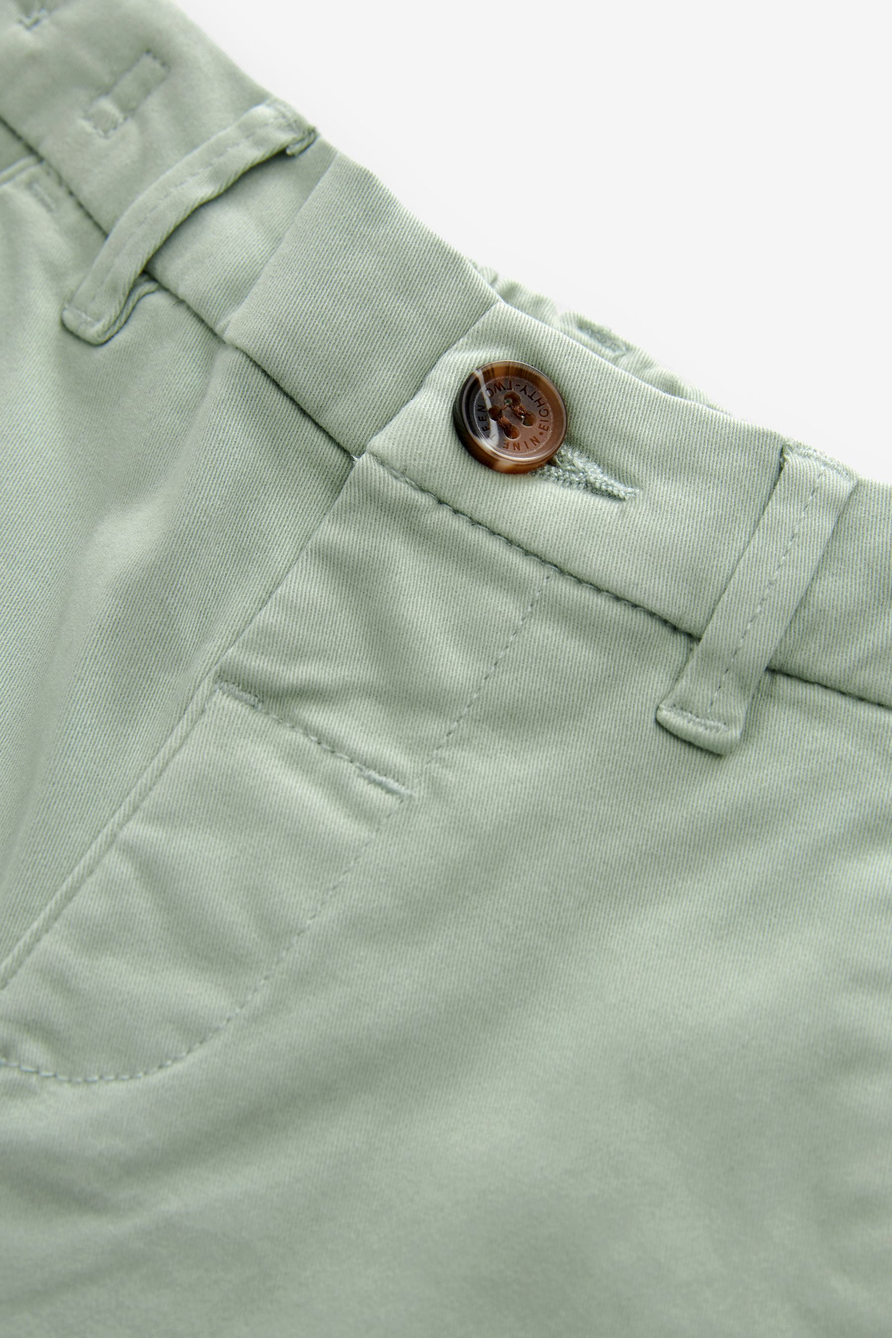 Buy Mint Green Stretch Chinos Trousers 3mths 7yrs from Next Luxembourg