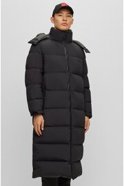 HUGO Mikky Long Down Puffer Jacket - Image 1 of 7