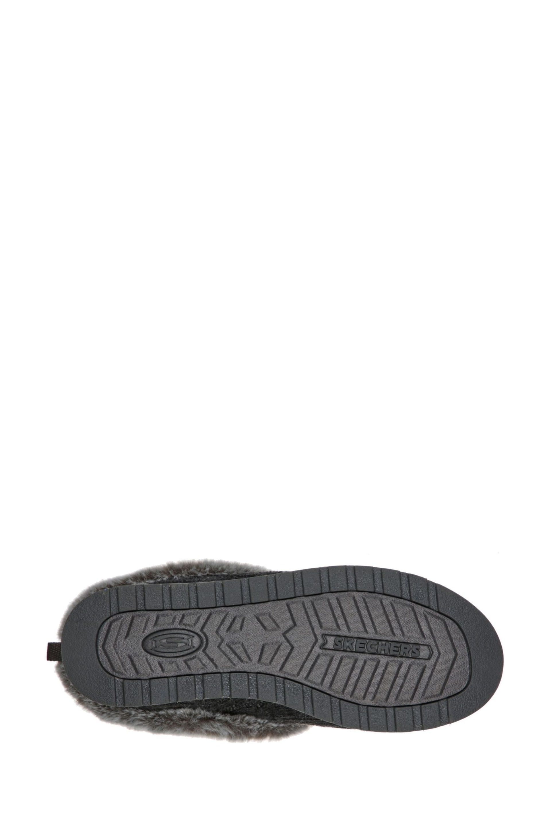 Skechers Dark Grey Keepsakes Ice Angel Womens Slippers - Image 4 of 7