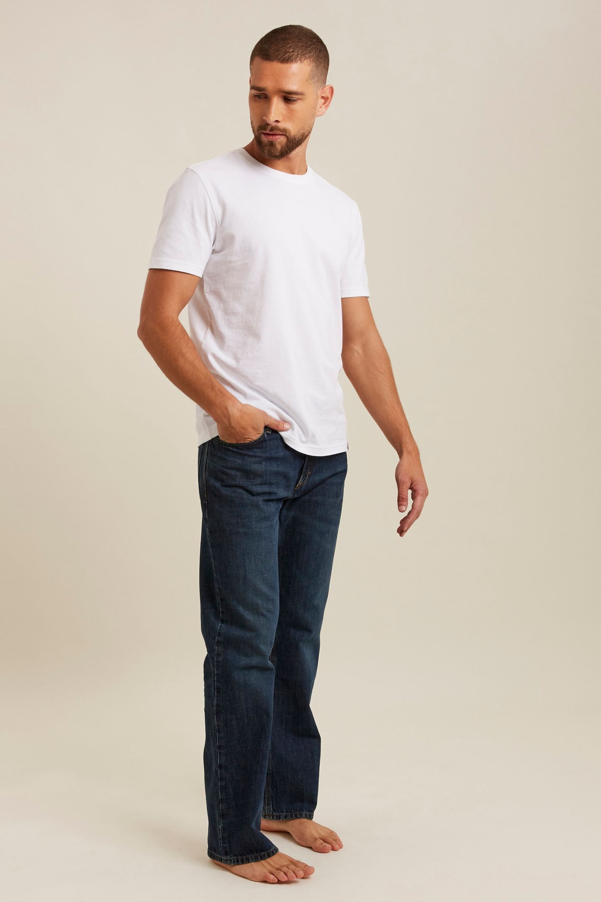 FatFace Mid Wash Denim Bootcut Jeans - Image 1 of 5