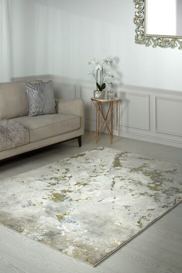 Buy Asiatic Rugs Gold Aurora Galaxy Rug from the Next UK online shop
