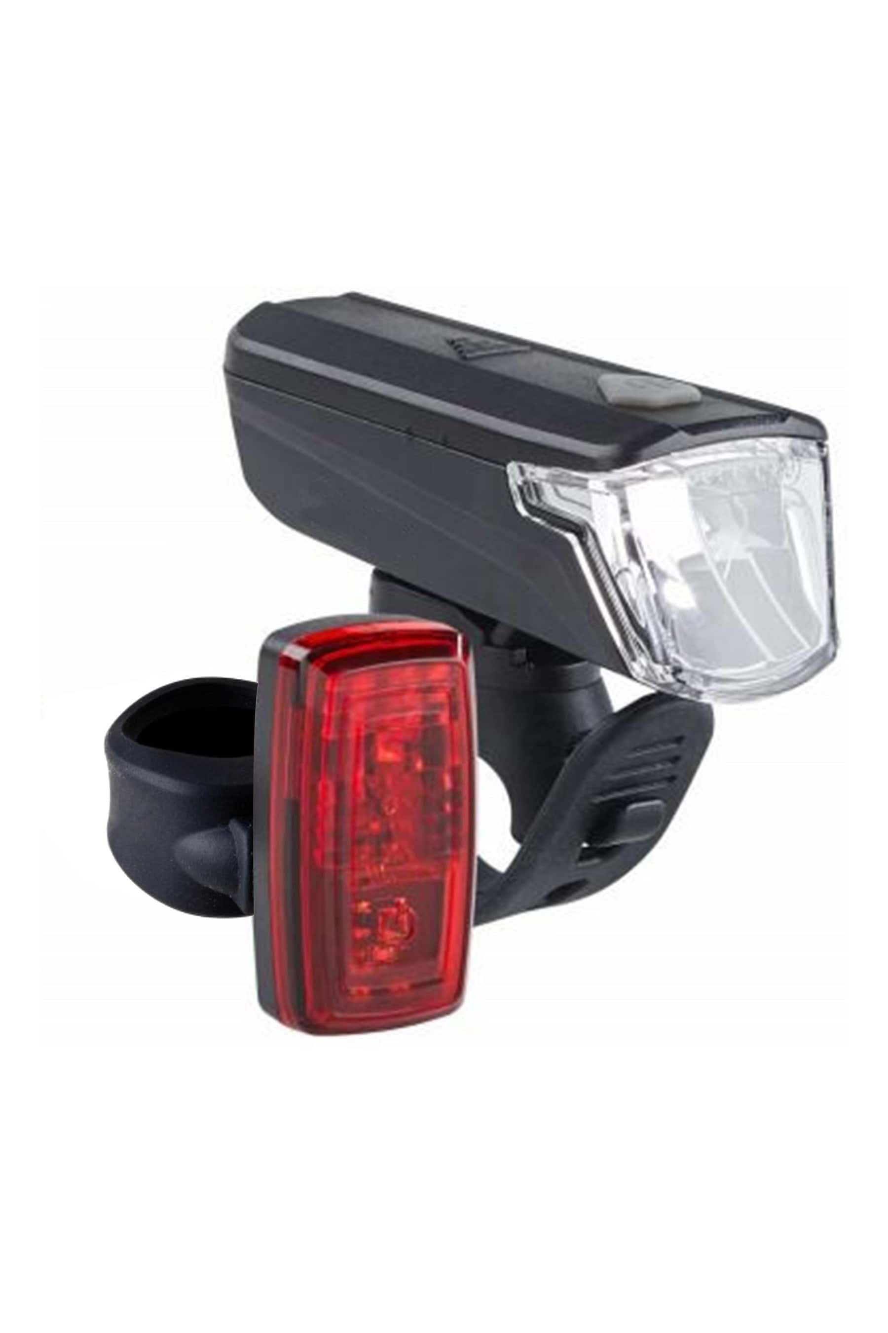 Decathlon Front And Rear Battery LED Bike Lights Elops
