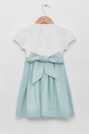 Trotters London Blue Rose Hand Smocked Dress - Image 4 of 5