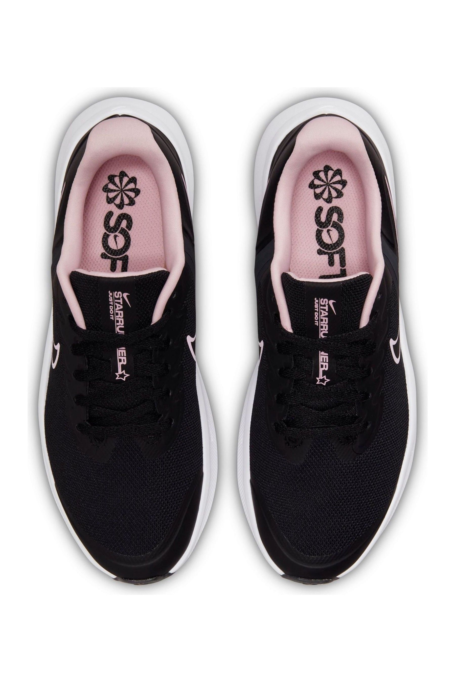 Nike star runner black pink hot sale