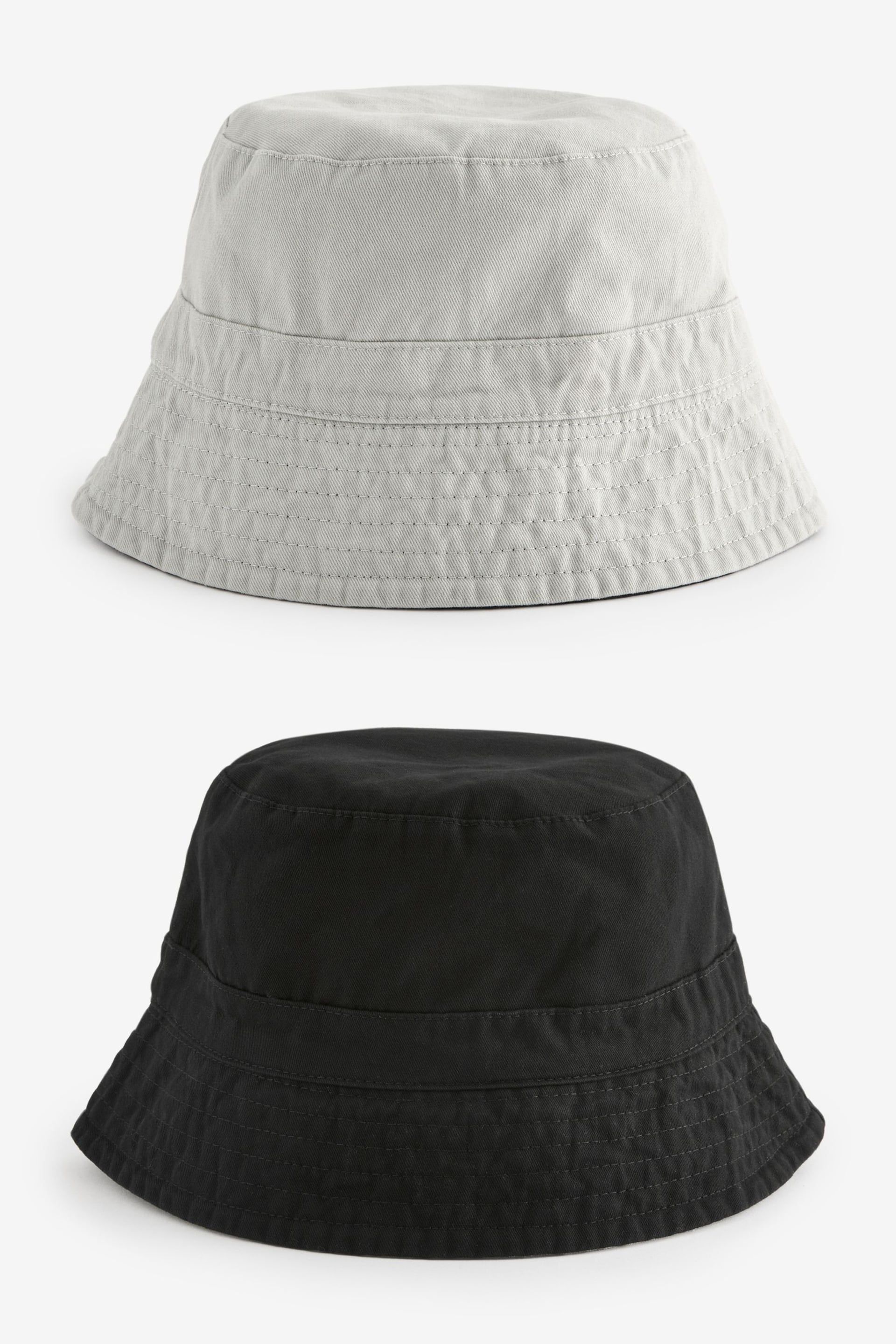 Black/Grey Reversible Bucket Hat - Image 1 of 6