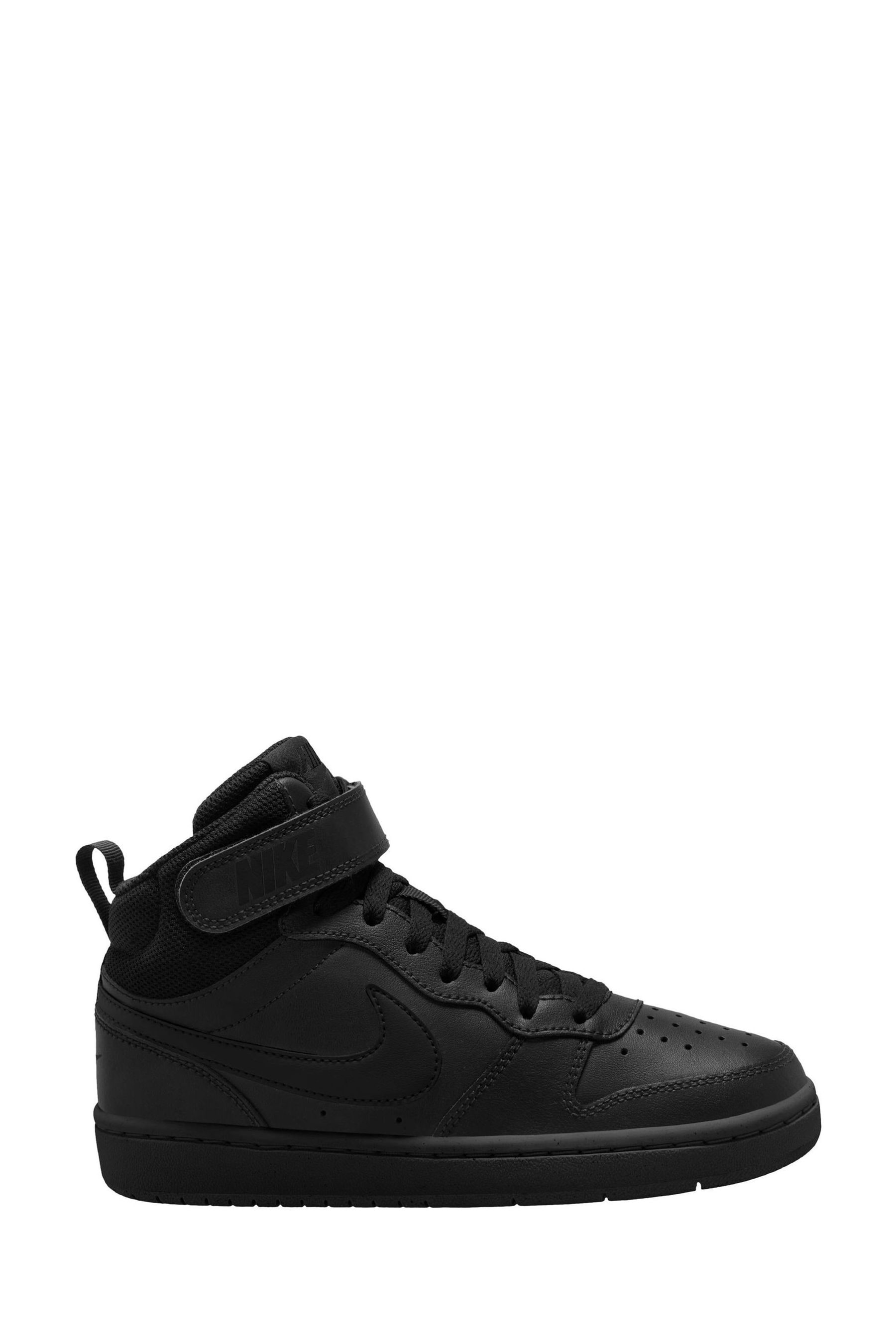 Buy Nike Black Youth Court Borough Mid Trainers from the Next UK online shop