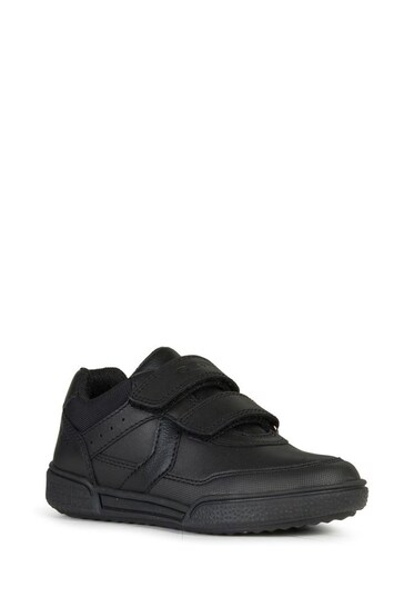 Geox Junior Boys' Poseido Black Shoes