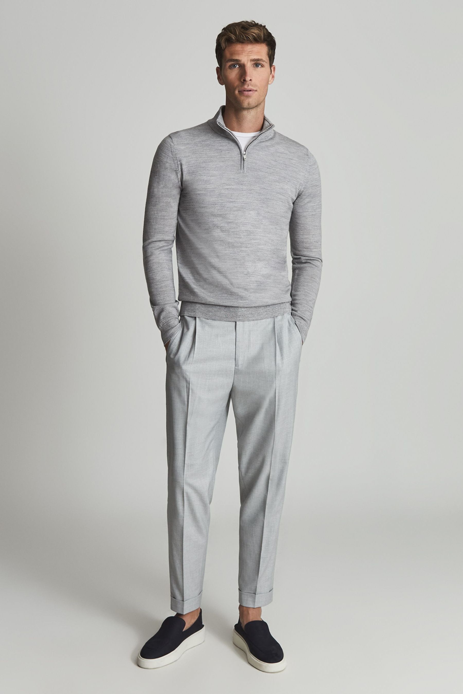 Reiss zip jumper best sale