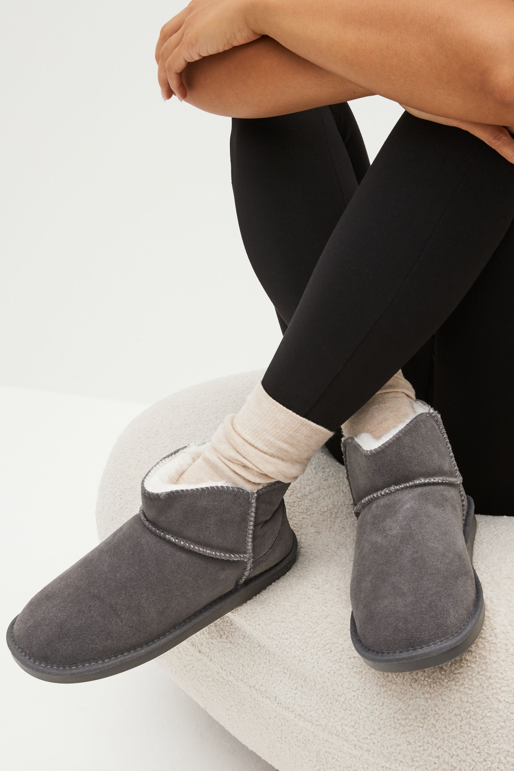 Next womens discount slipper boots