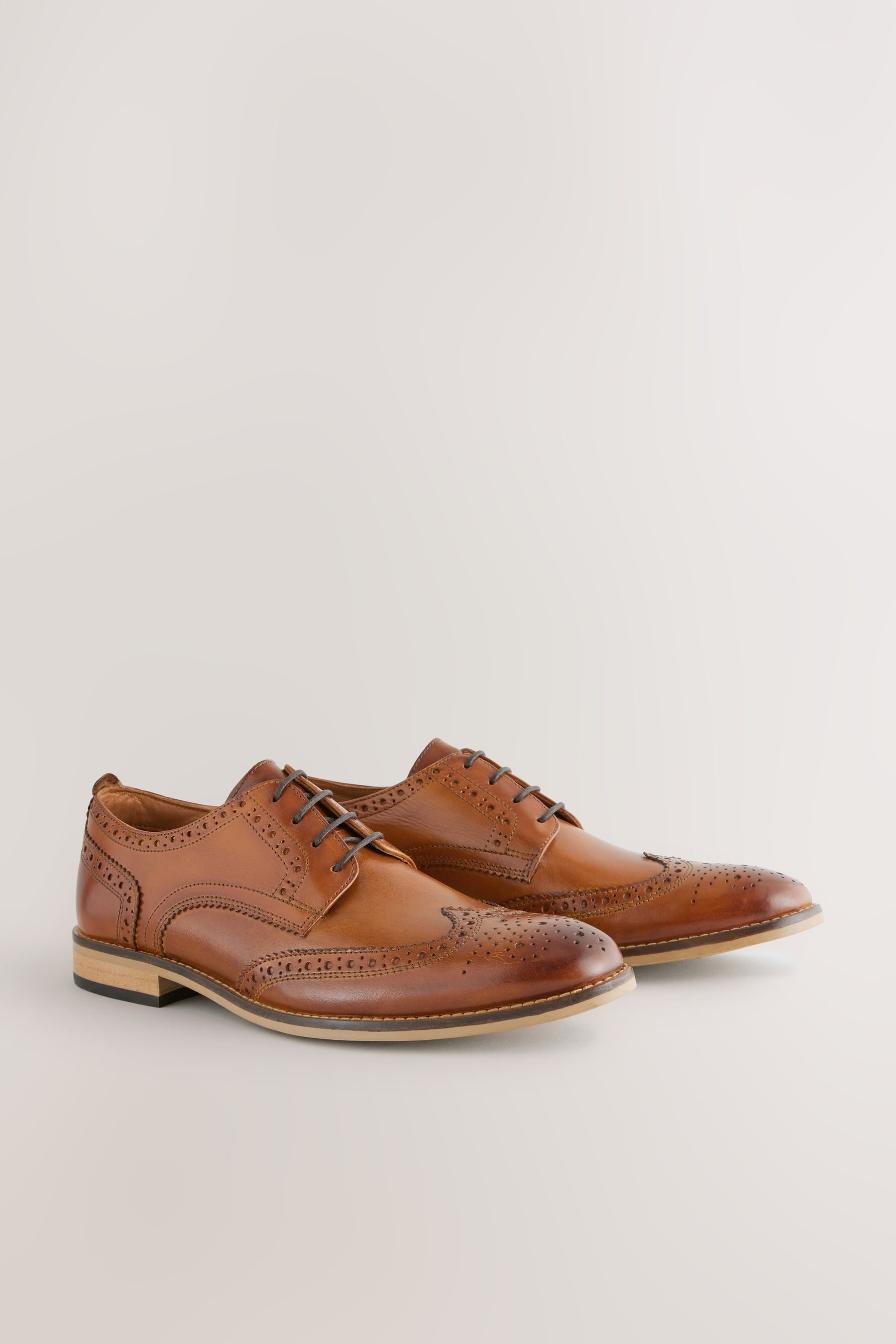 Next tan brogues hotsell