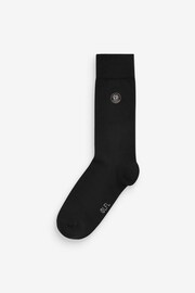 Black 4 Pack Star Wars Mandalorian Embroidered Socks - Image 6 of 6