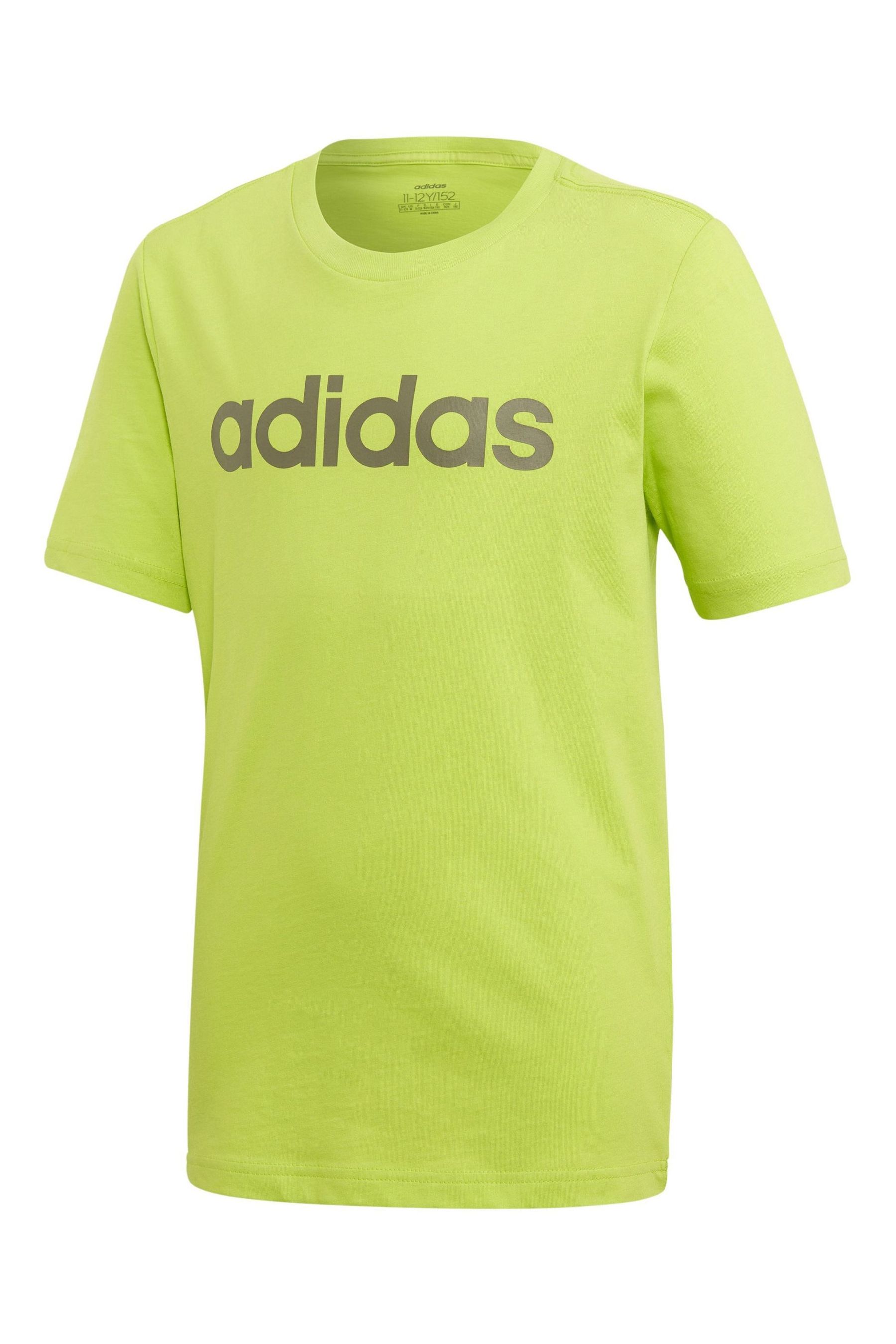 Black and lime green adidas shirts sales