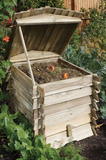 Rowlinson Natural Timber Garden Beehive Composter
