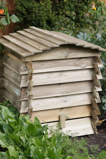 Rowlinson Natural Timber Garden Beehive Composter