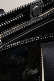 Ted Baker Black Large Branded Webbing Celinie Faux Leather Tote Bag - Image 3 of 5