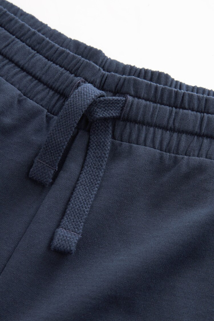 Black/Navy Blue Lightweight Jogger Shorts 2 Pack - Image 16 of 17