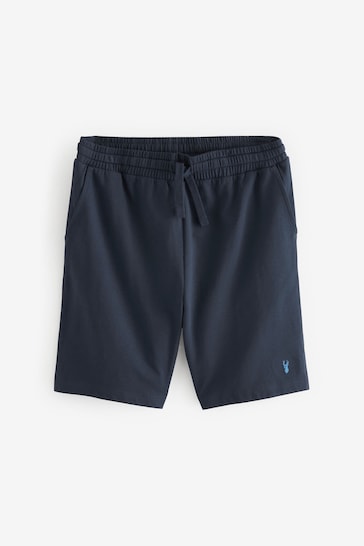 Black/Navy Blue Lightweight Jogger Shorts 2 Pack