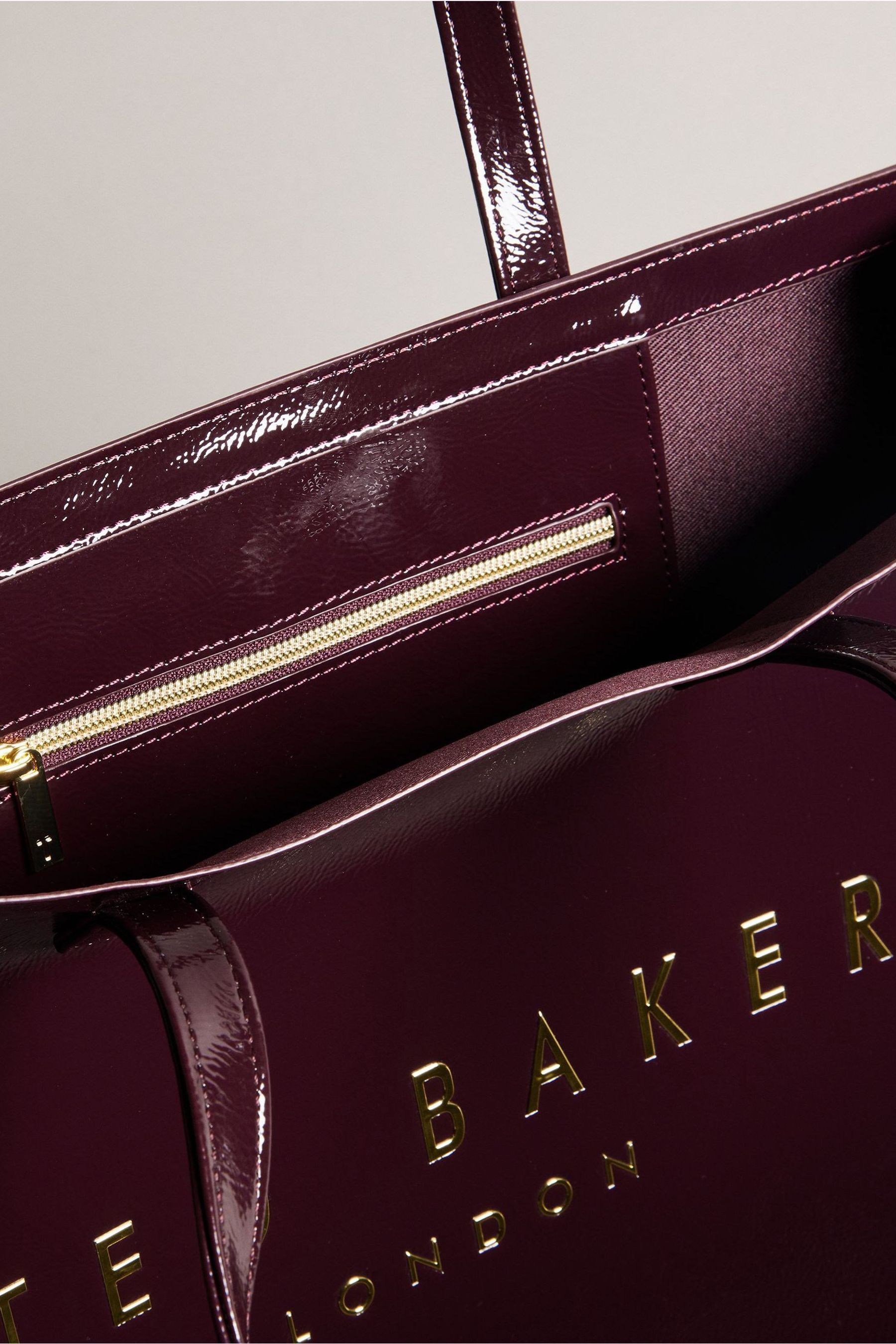 Maroon ted baker bag store