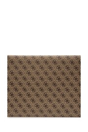 Guess 13"/14" Device Computer Sleeve Pu 4G Smooth Pu Stripe Brown Bag and Metal Logo Script - Image 3 of 4