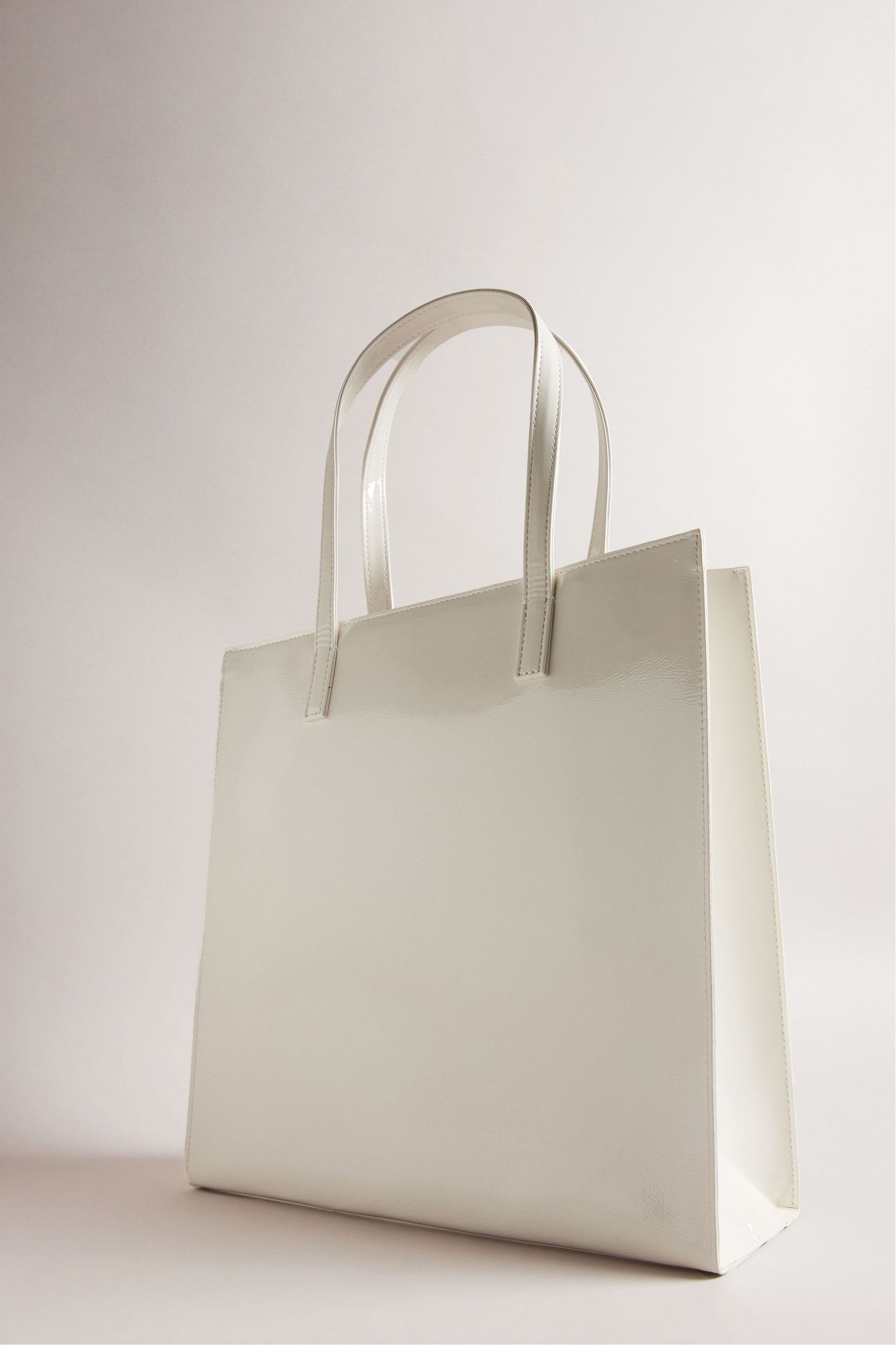 Buy Ted Baker Cream Crinkon Crinkle Large Icon Bag from Next Ireland