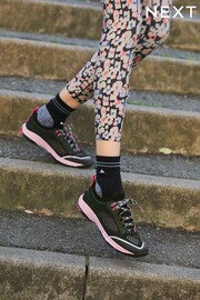 Black & Pink Next Active Sports V254W Running Trainers - Image 10 of 26