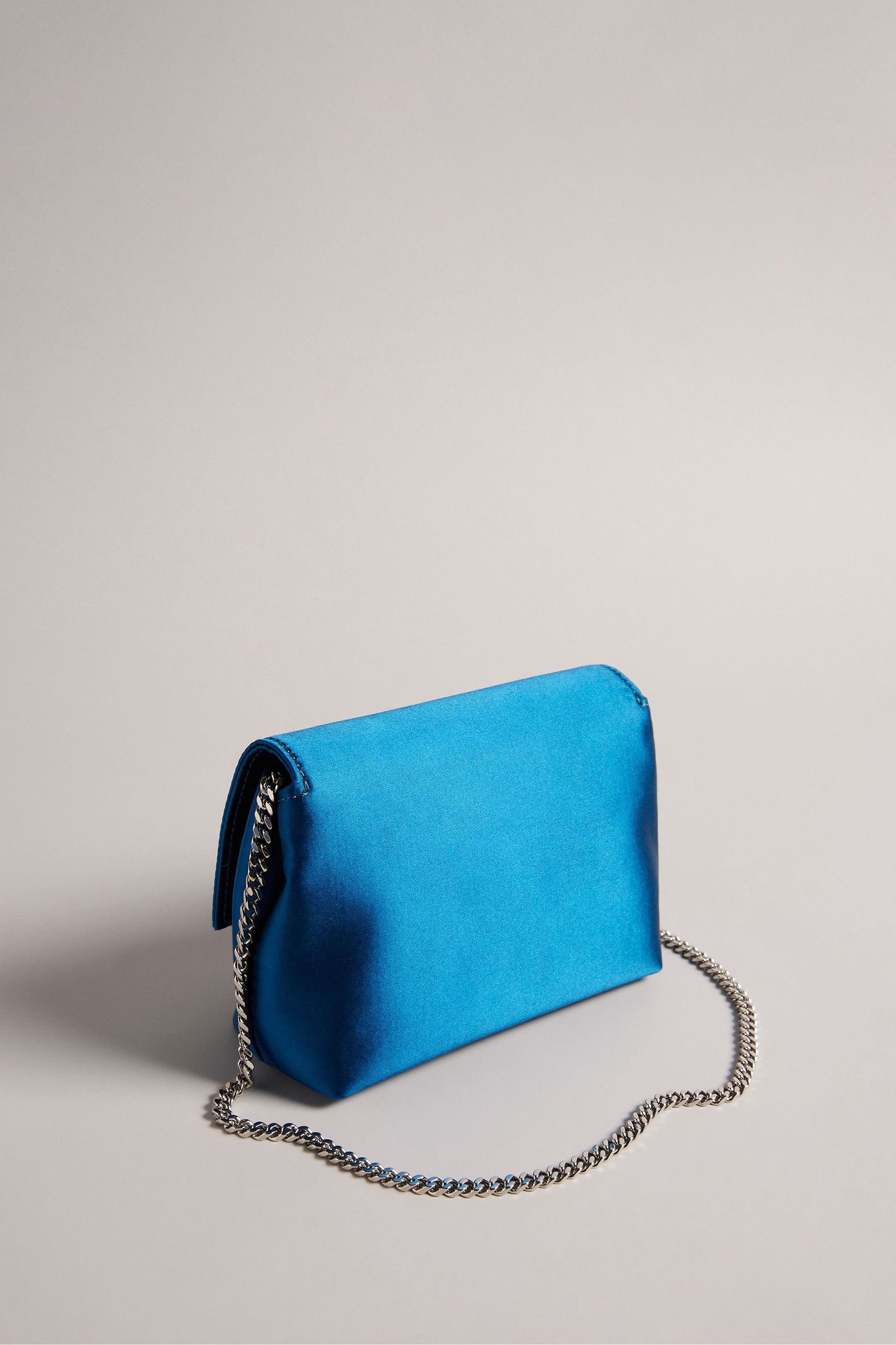 Ted baker blue velvet bag deals