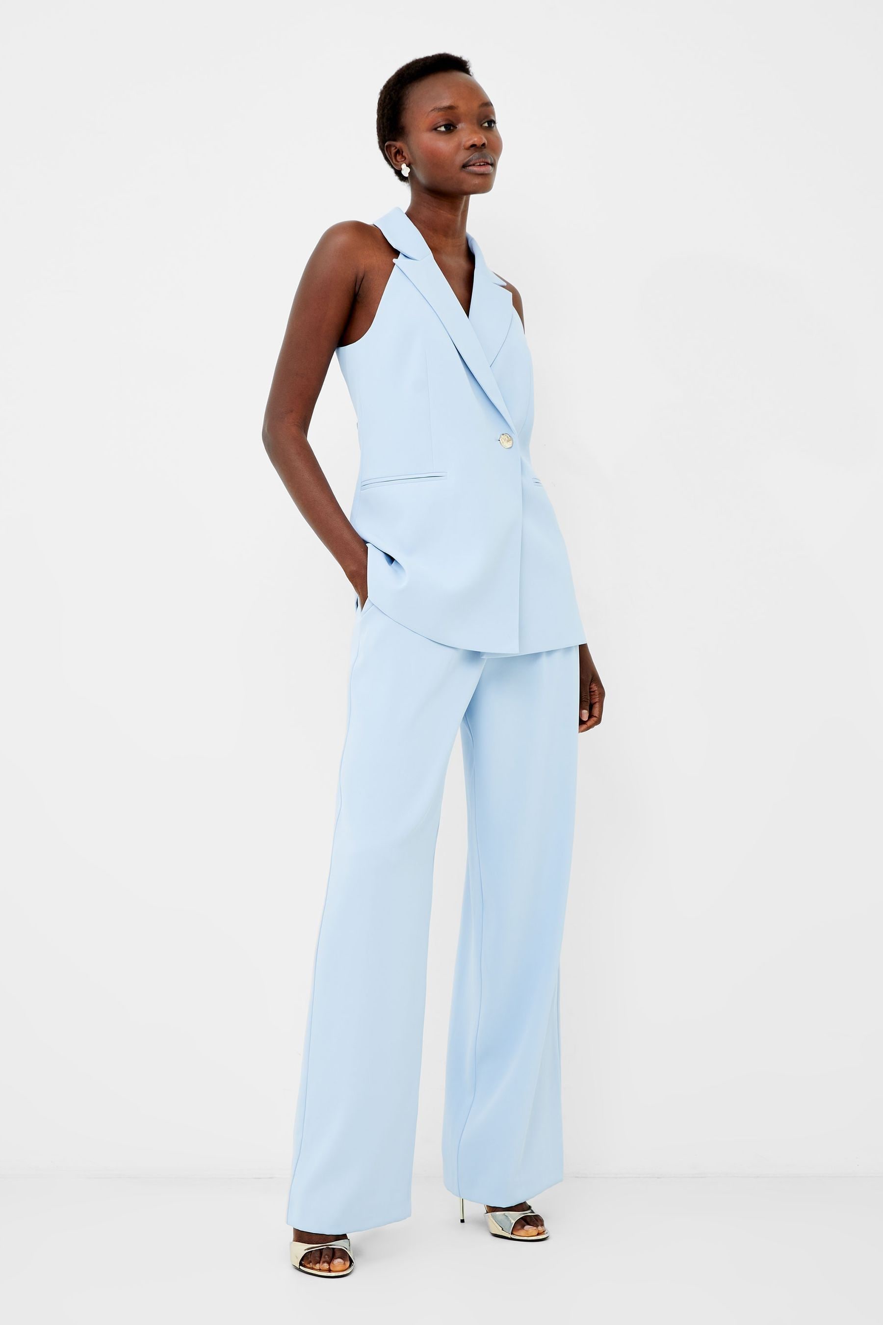 French connection waistcoat hotsell