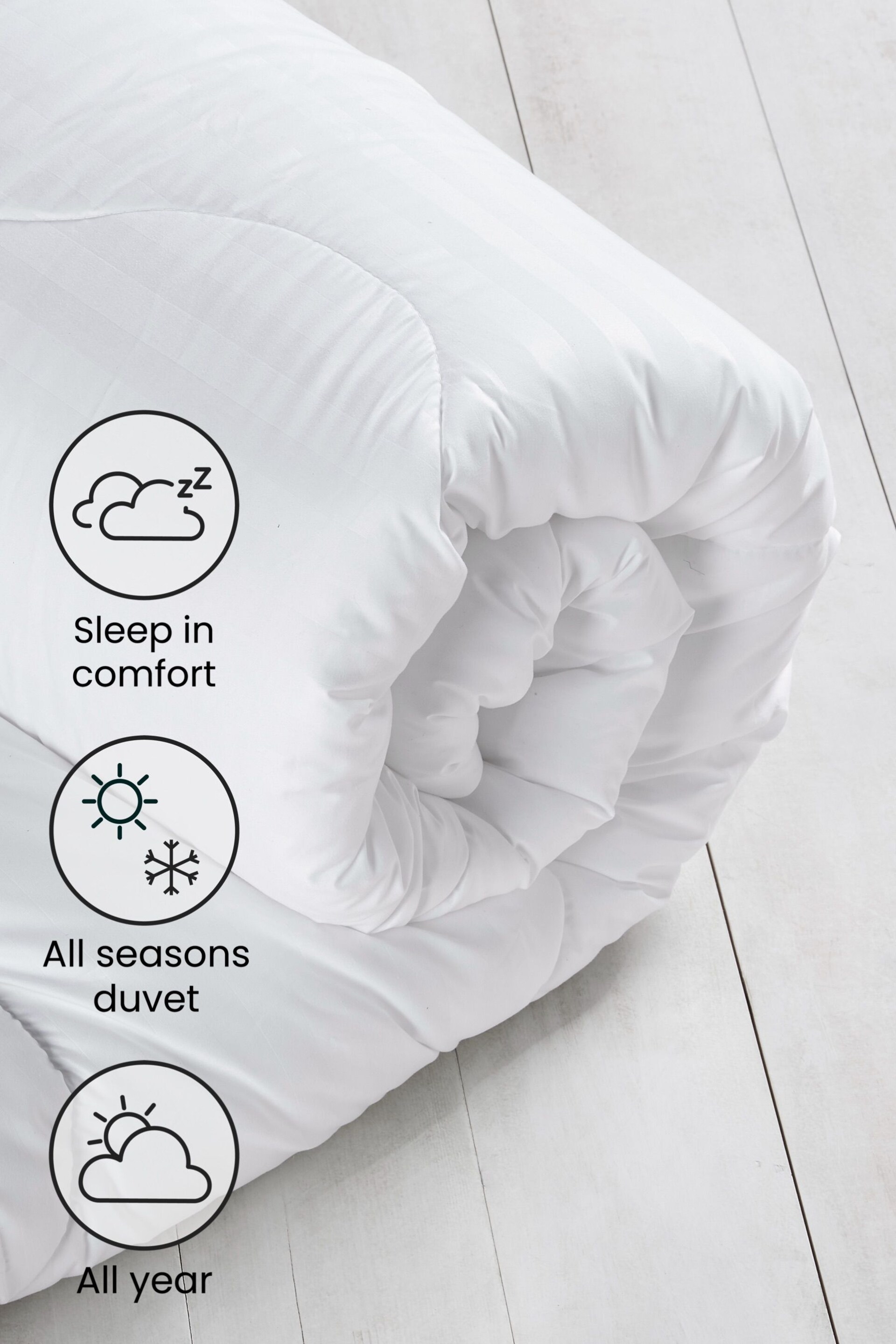 Sleep In Comfort 13.5 Tog All Season Duvet - Image 3 of 5