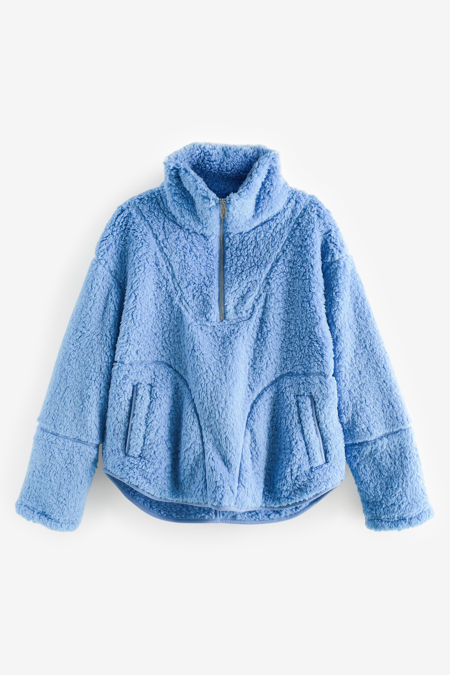 Uo angela sales fleece pullover top