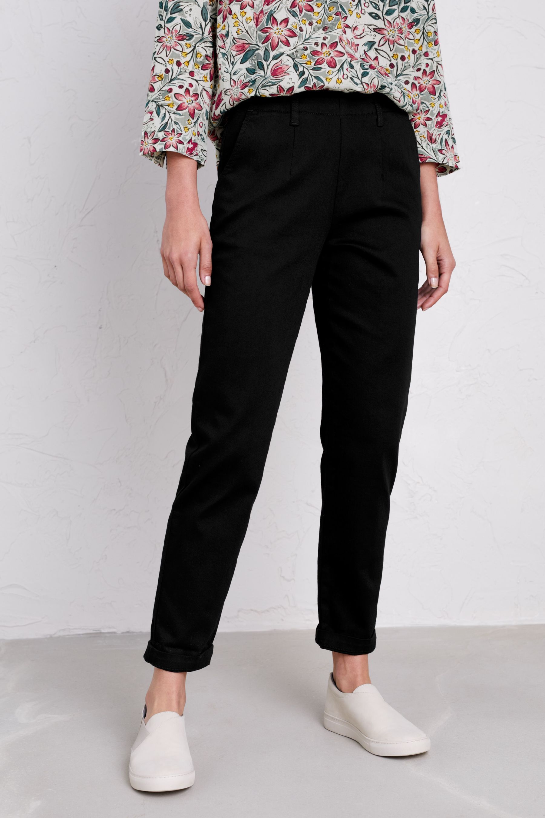 Buy Seasalt Cornwall Black Waterdance Trousers from the Next UK online shop