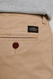 Superdry Brown Slim Officers Chinos Trousers - Image 6 of 7