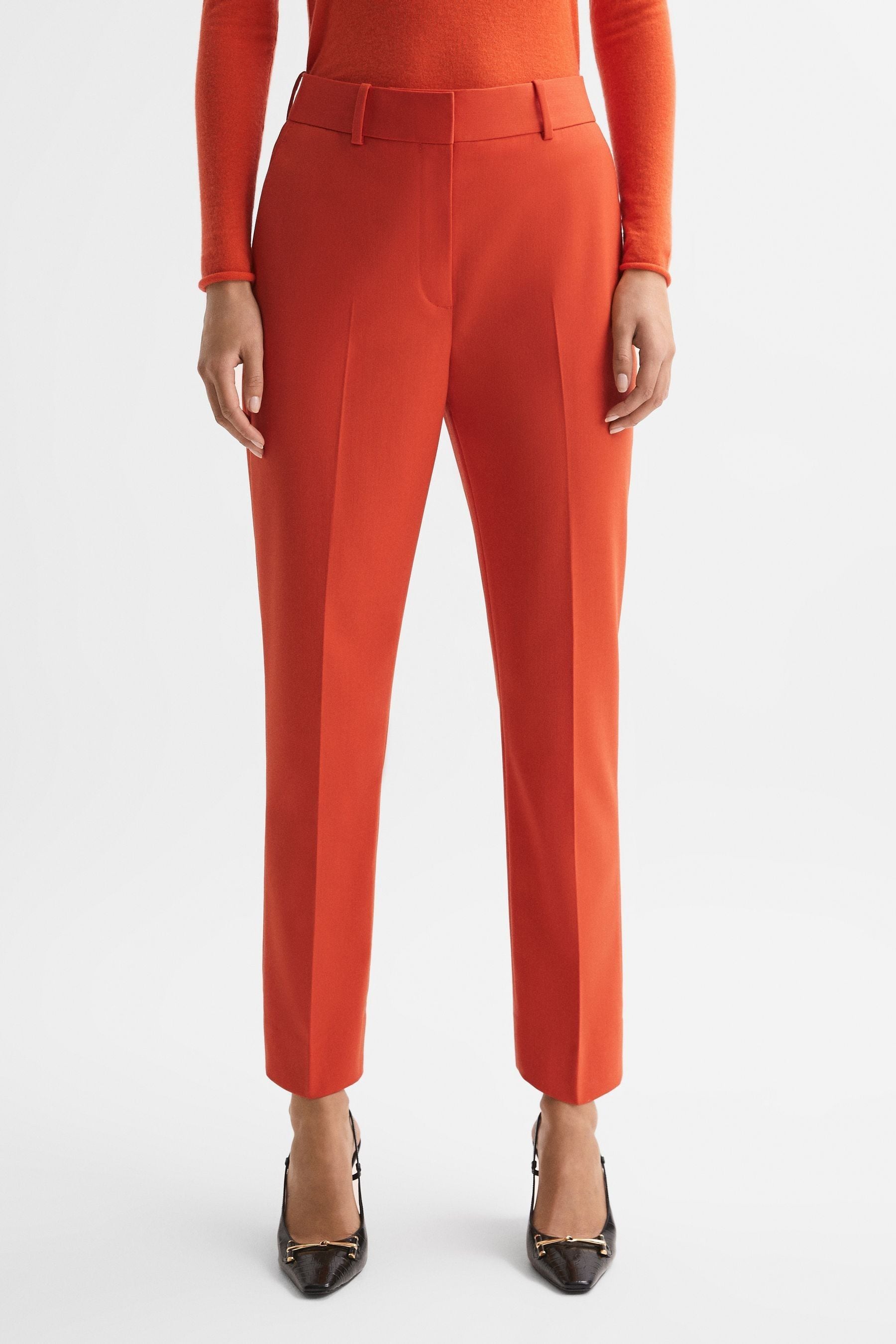 Next orange trousers on sale