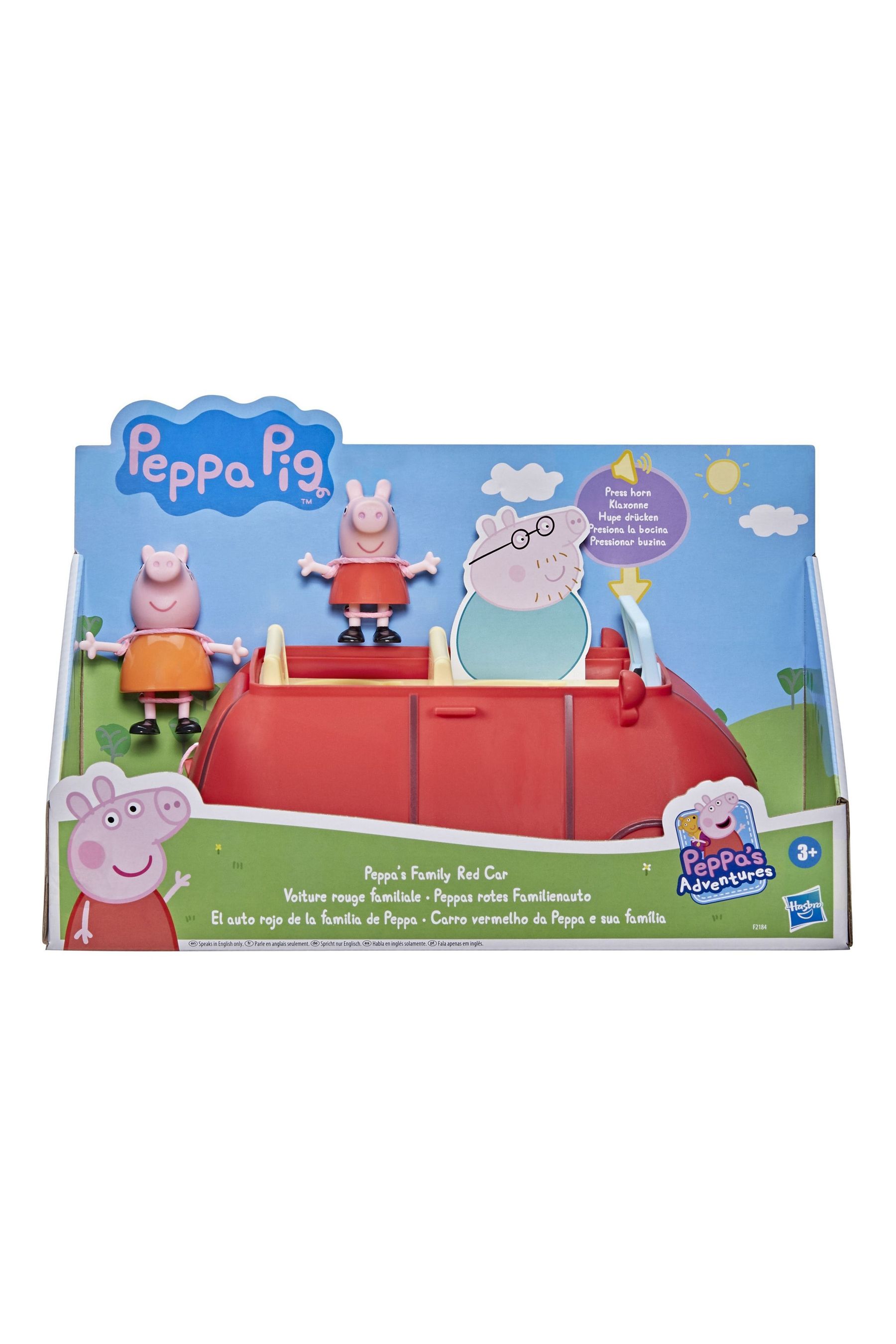 Peppa pig peppa's red car online