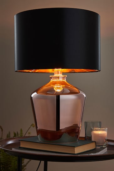 Gallery Home Copper Arlo Table Lamp