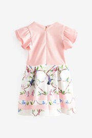 Baker by Ted Baker Pink Scuba 2-in-1 Dress - Image 8 of 11