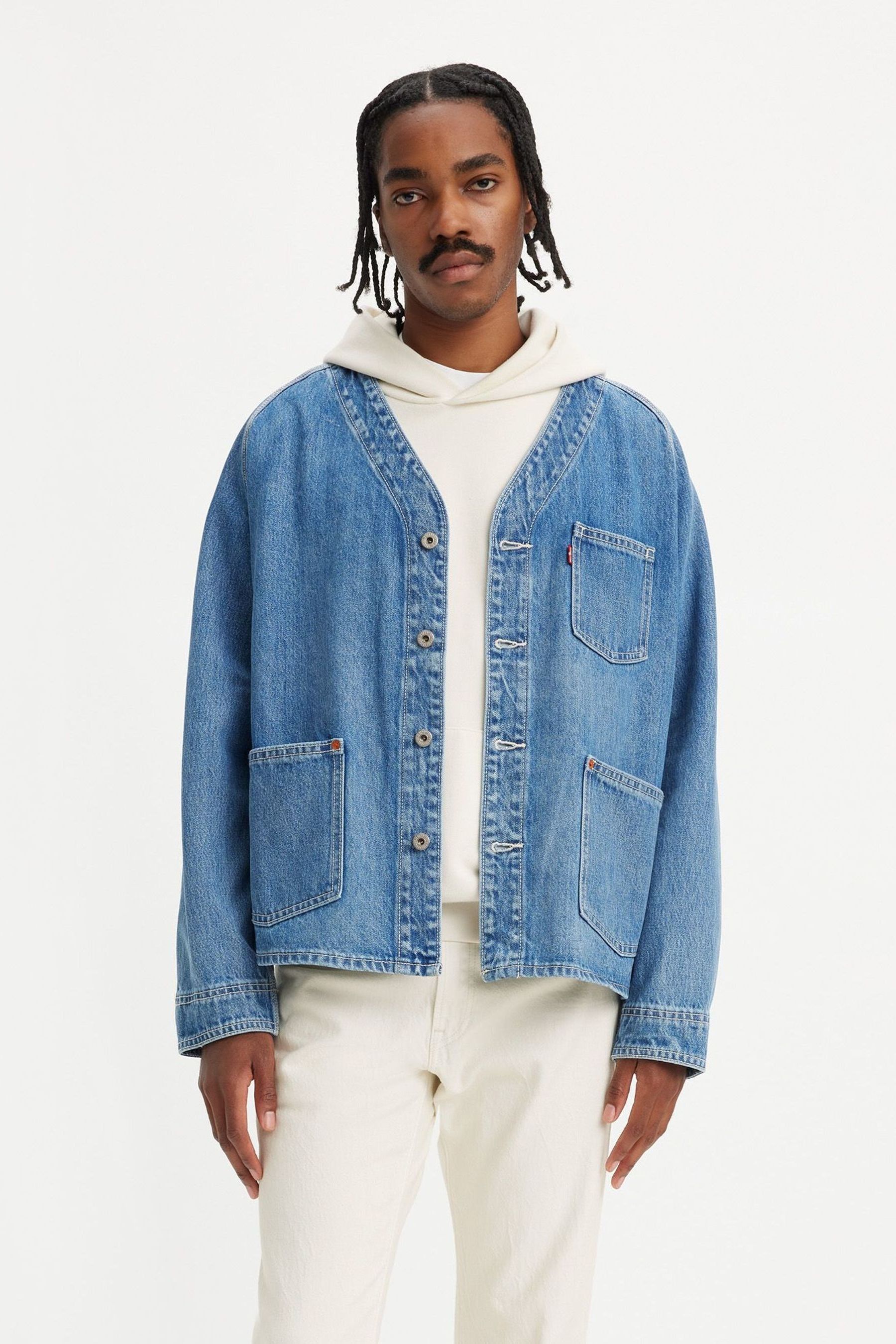 Buy Levi s Highlightse Union Engineer Cardigan Trucker Jacket from the Next UK online shop